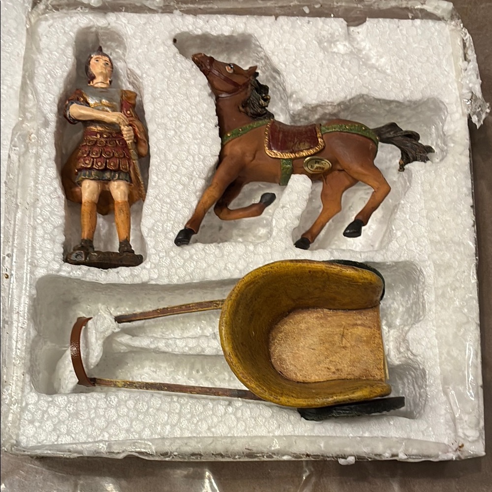 Vintage Trim A Home O'Holy Night Chariot Set - Picture 6 of 10